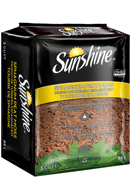 Image of Sunshine Canadian Sphagnum Peat Moss 85 liter bag
