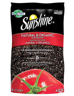 Image of Sunshine Natural and Organic Planting Mix 42.5 liter bag