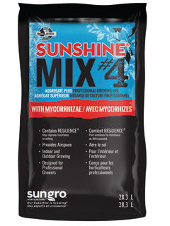 Sunshine® Mix #4 with Mycorrhizae