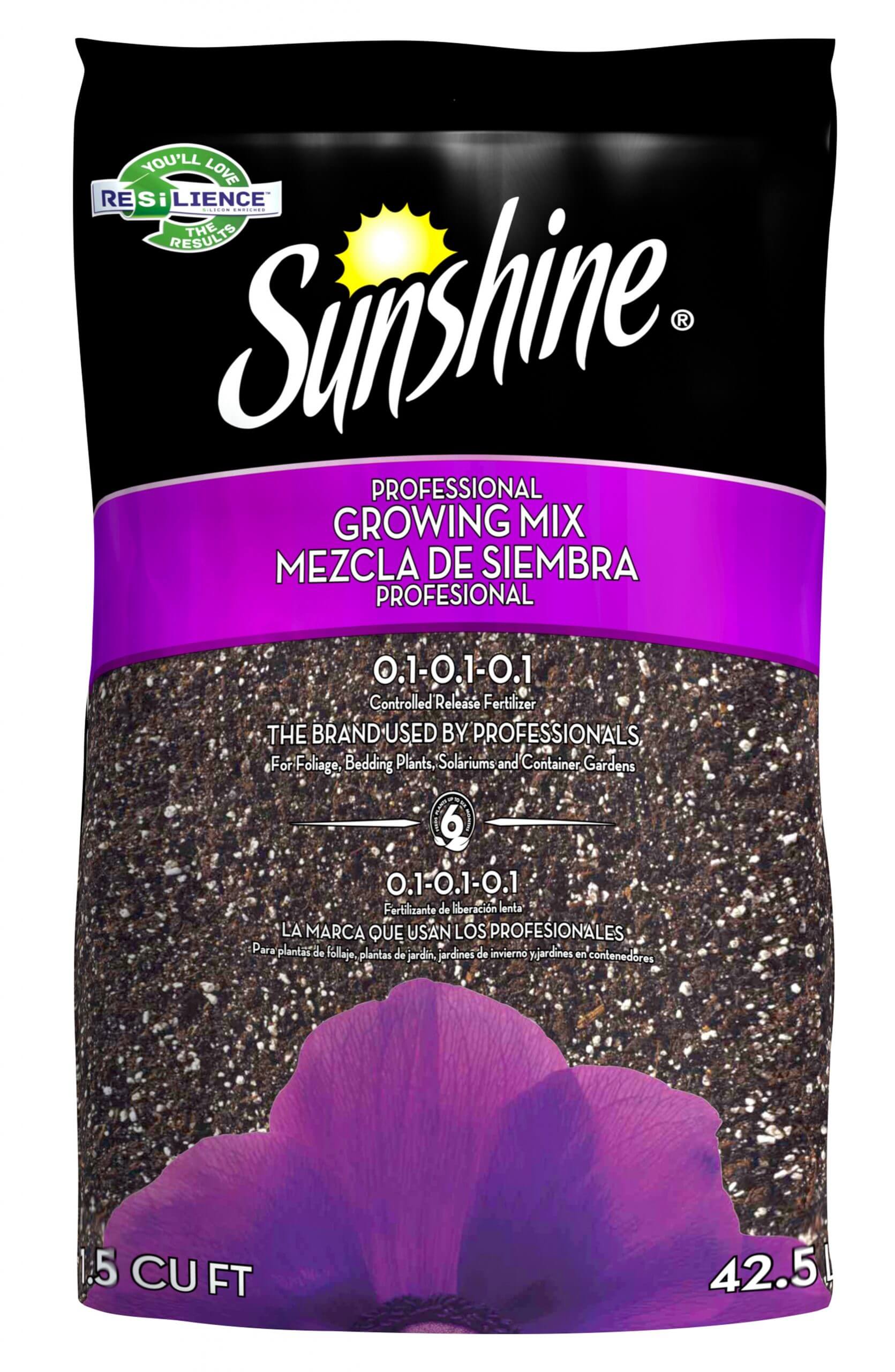 Sunshine Professional Growing Mix Mezcla de Siembra pack